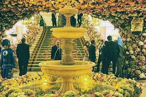 石油大亨为子办奢华婚礼 明星助阵出场费近四