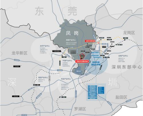 深度解析:深圳东进1.4万亿的布局 为什么绕不开的凤岗