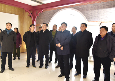 阜阳市副市长李红、颍泉区委书记刘洪洁带队到
