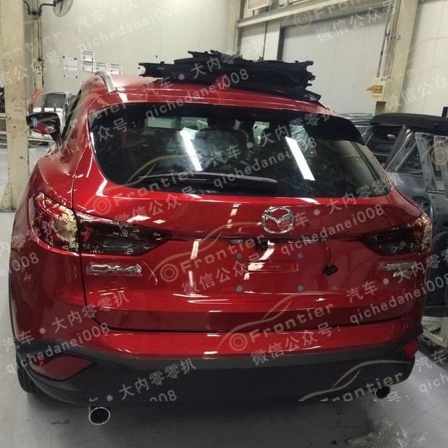 一汽马自达全新国产suv cx-4无伪装首次曝光