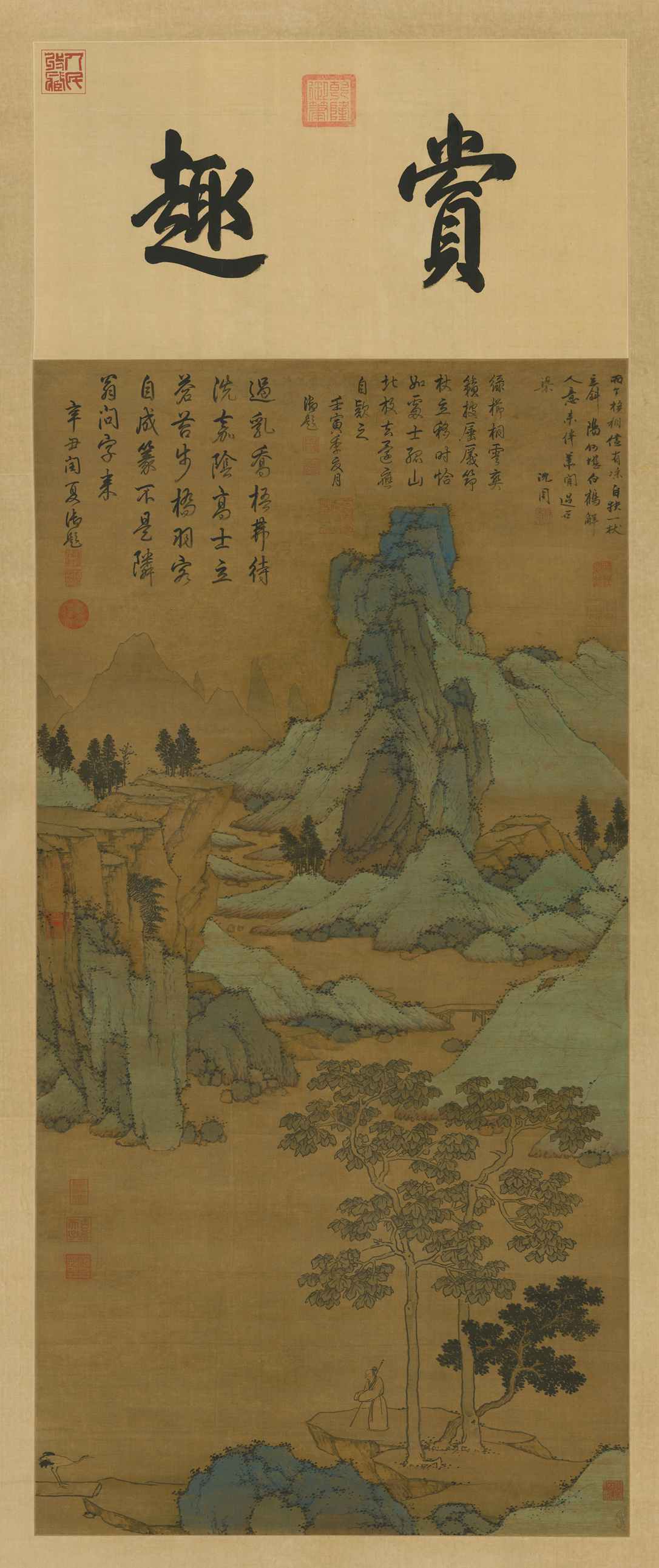 中国书画十大名家丨“心与天游” 沈周数字水墨发行