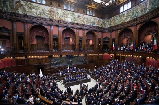 意大利众议院举行仪式 纪念《罗马条约》签署60周年(组图)