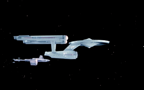 迷航:企业号(star trek: enterprise)》中,漂浮在太空中的白色飞船吗?